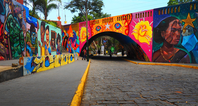 Bairro Barranco em Lima