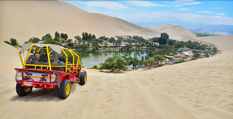 Huacachina no Peru