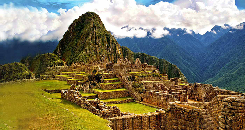 Machu Picchu no Peru