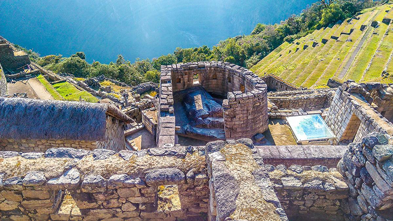 Templo do Sol em Machu Picchu