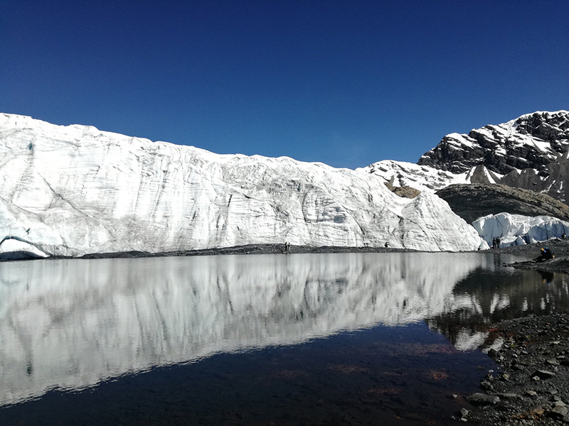 Glaciar Pastoruri no Peru