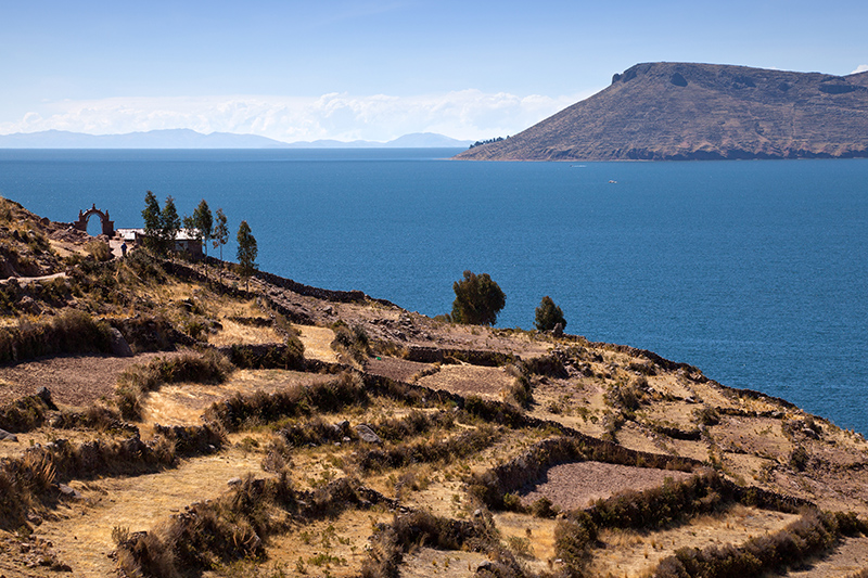 Ilha Taquile no Peru