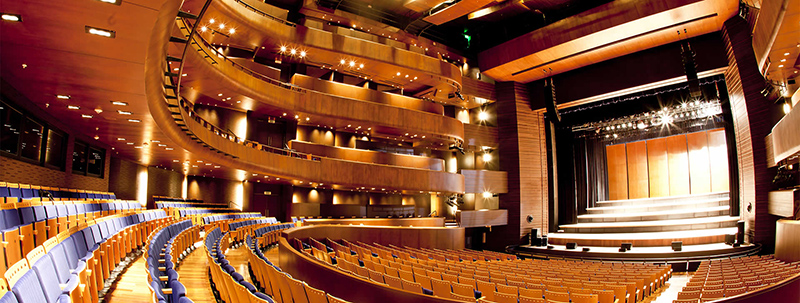 Interior do Gran Teatro Nacional em Lima