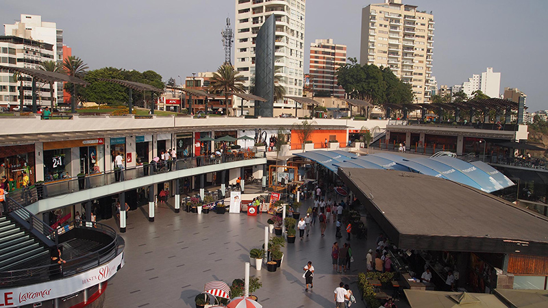 Shopping Larcomar em Lima