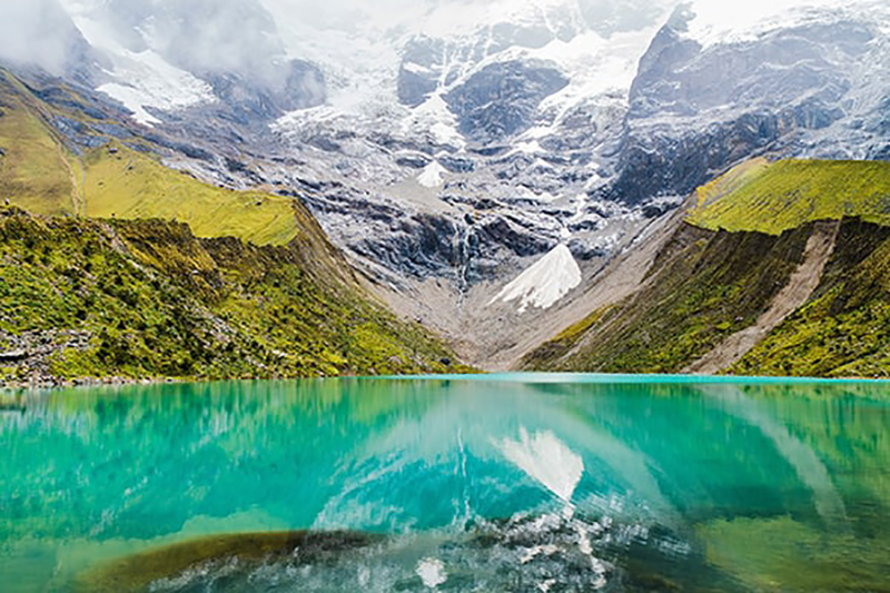 Laguna Humantay no Peru