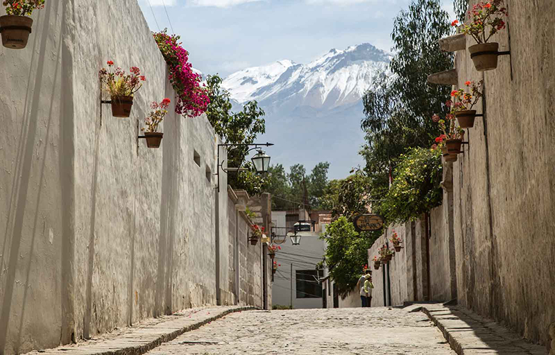 Passeio pelo bairro de San Lázaro em Arequipa